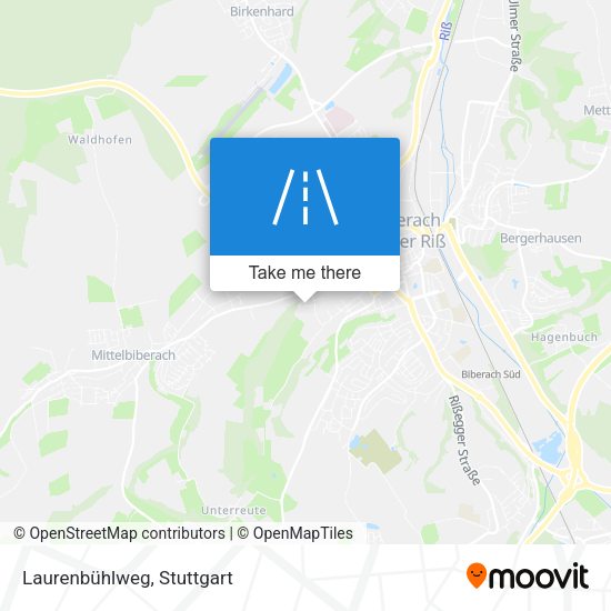 Laurenbühlweg map