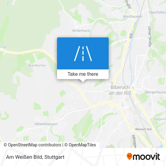 Карта Am Weißen Bild