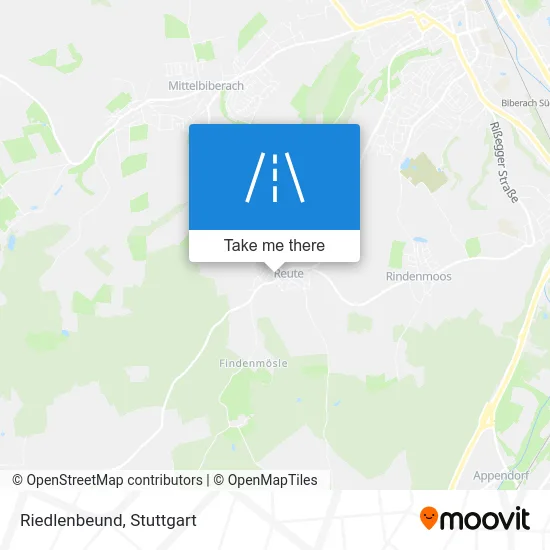 Riedlenbeund map
