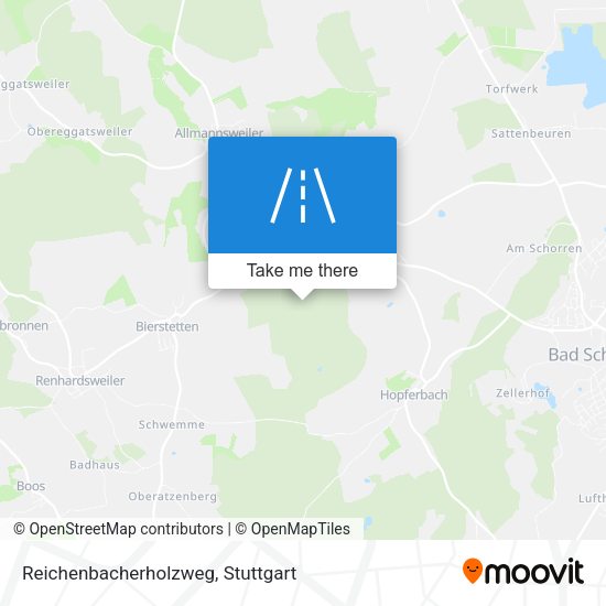 Reichenbacherholzweg map
