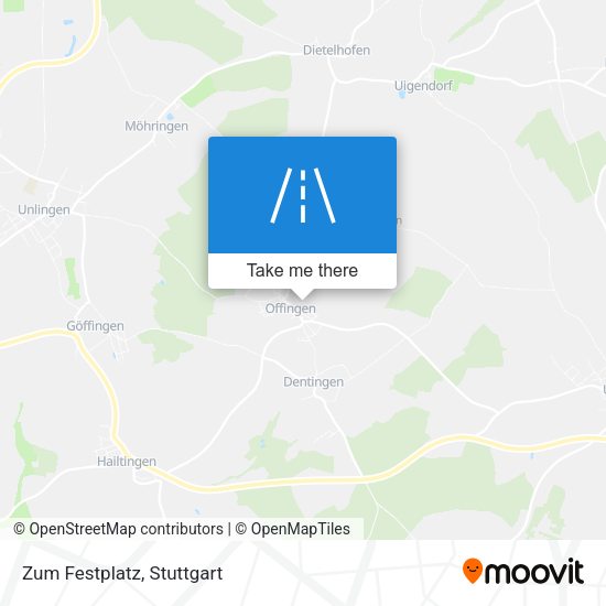 Карта Zum Festplatz