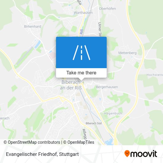 Evangelischer Friedhof map
