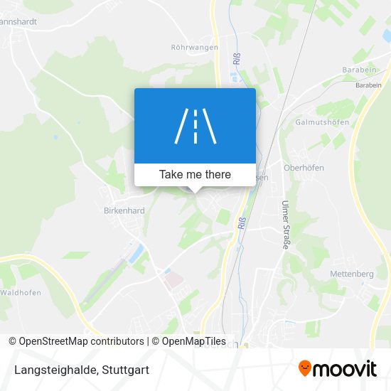 Карта Langsteighalde