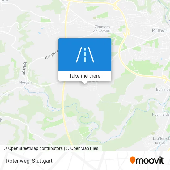 Карта Rötenweg