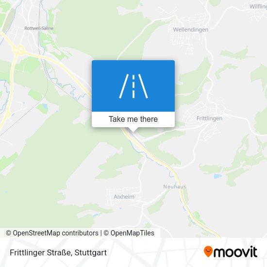 Frittlinger Straße map