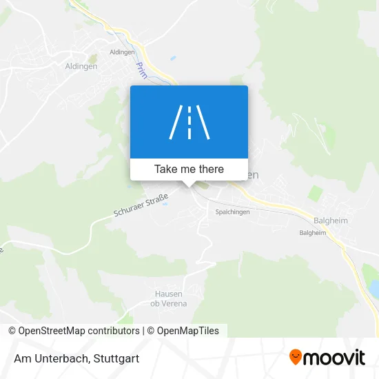 Карта Am Unterbach