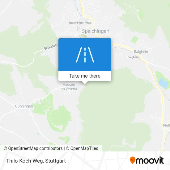 Карта Thilo-Koch-Weg