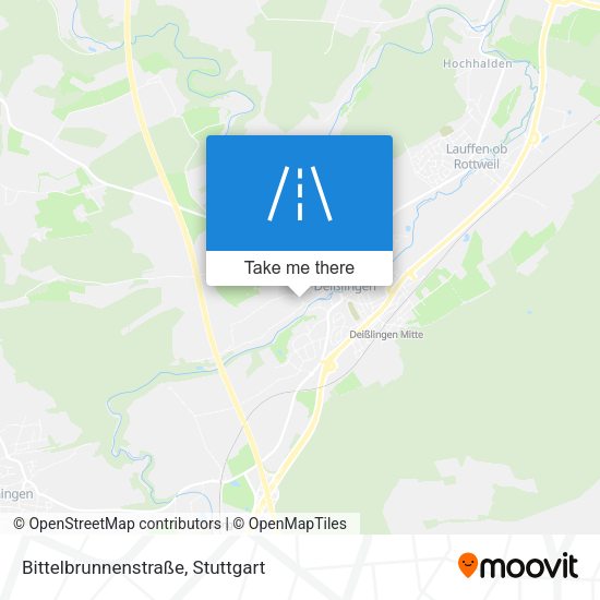 Bittelbrunnenstraße map