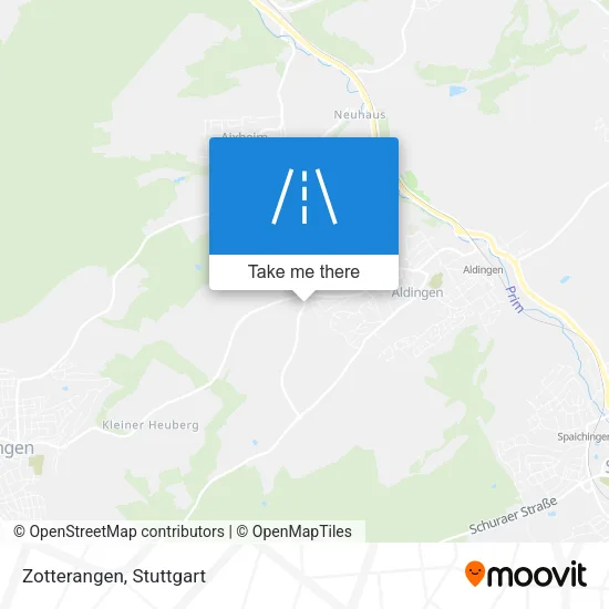 Карта Zotterangen