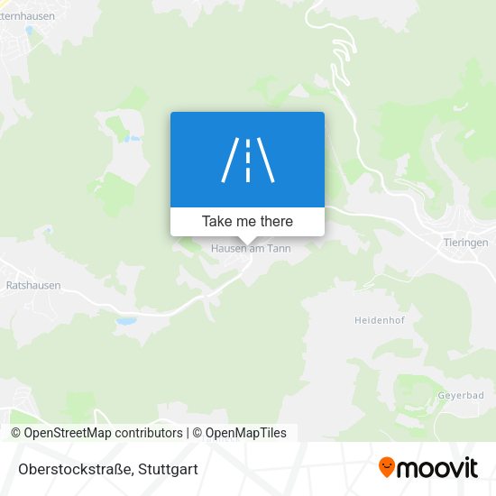 Oberstockstraße map
