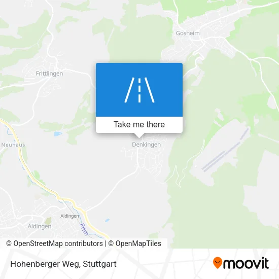 Карта Hohenberger Weg