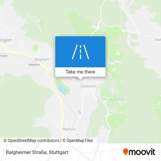 Карта Balgheimer Straße