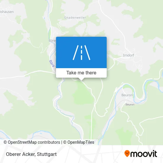 Карта Oberer Acker