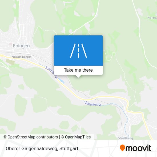 Oberer Galgenhaldeweg map