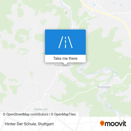 Карта Hinter Der Schule