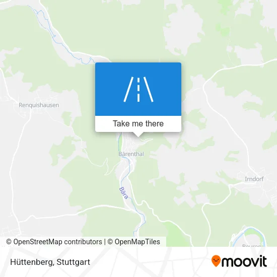 Карта Hüttenberg