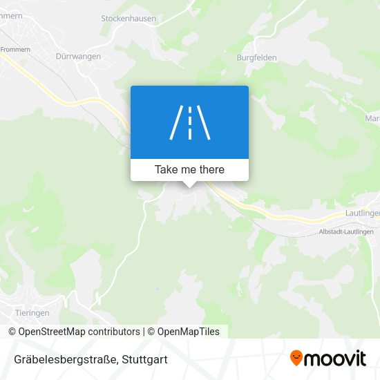 Gräbelesbergstraße map