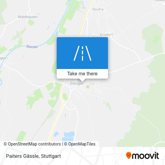 Paiters Gässle map