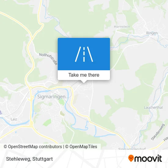 Карта Stehleweg