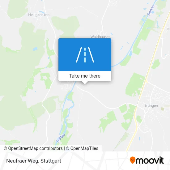 Карта Neufraer Weg