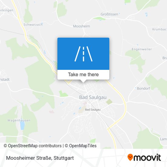 Moosheimer Straße map