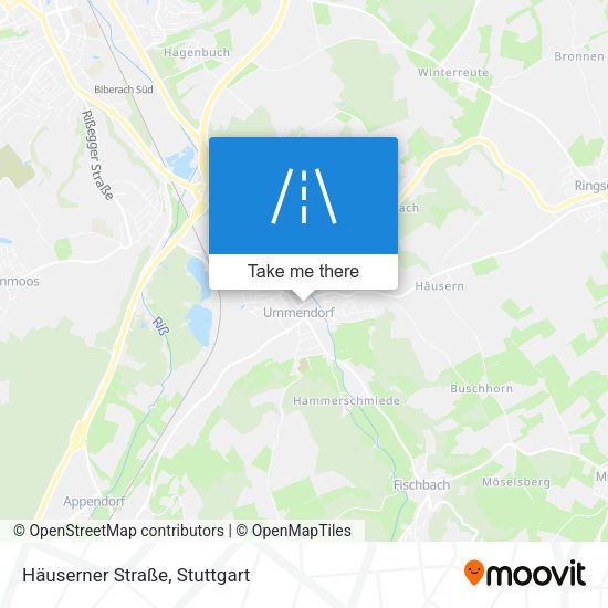 Häuserner Straße map