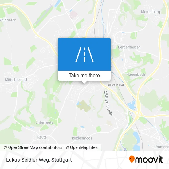 Lukas-Seidler-Weg map