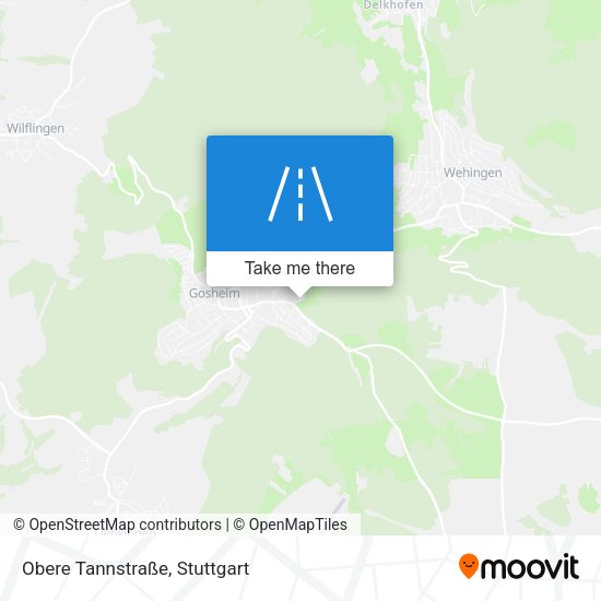 Obere Tannstraße map
