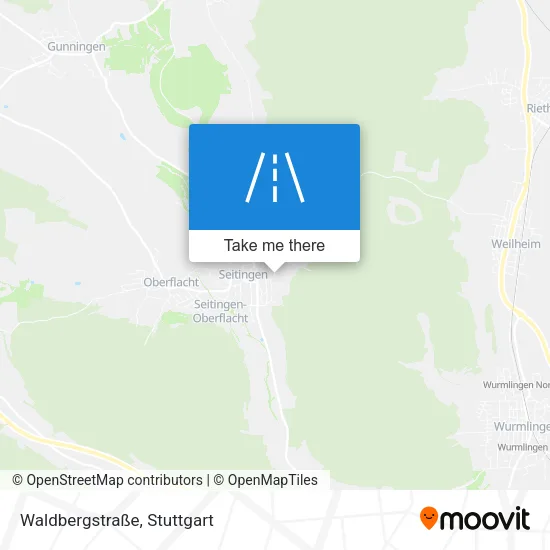 Waldbergstraße map