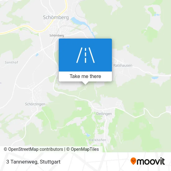 3 Tannenweg map