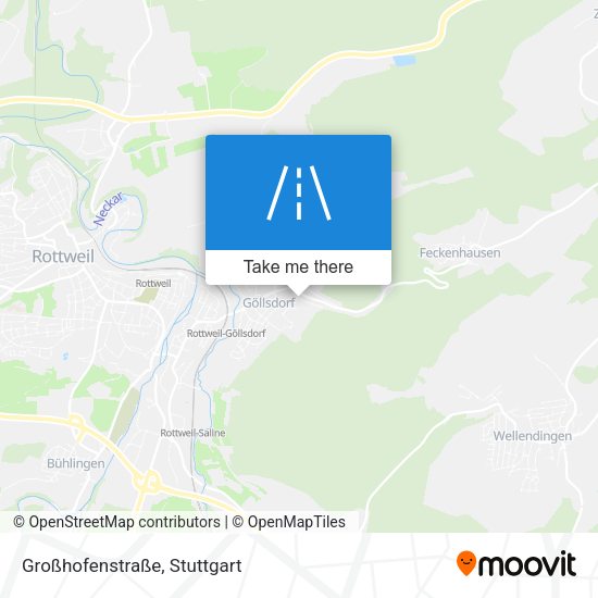 Großhofenstraße map