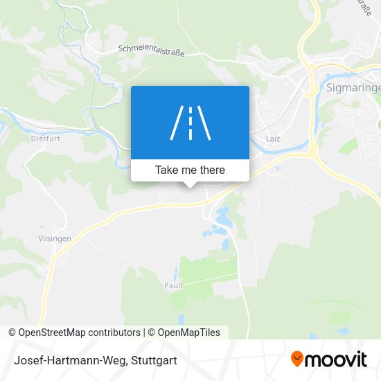 Карта Josef-Hartmann-Weg
