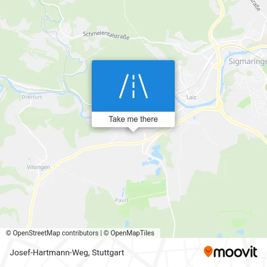 Карта Josef-Hartmann-Weg