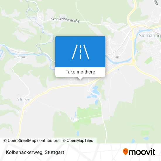 Карта Kolbenackerweg