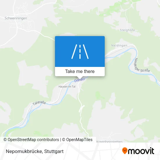 Карта Nepomukbrücke