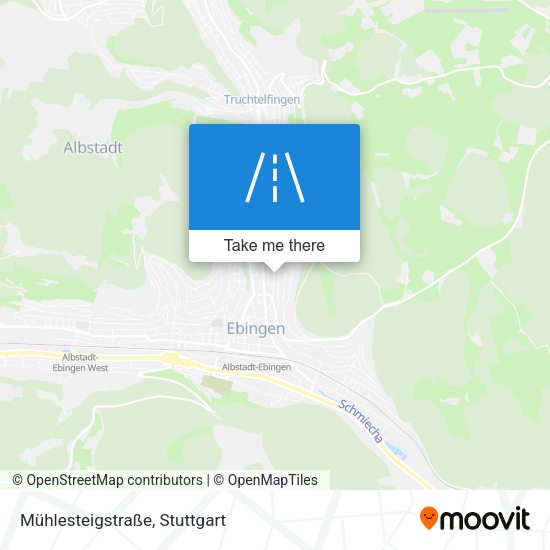 Mühlesteigstraße map