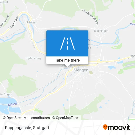 Карта Rappengässle