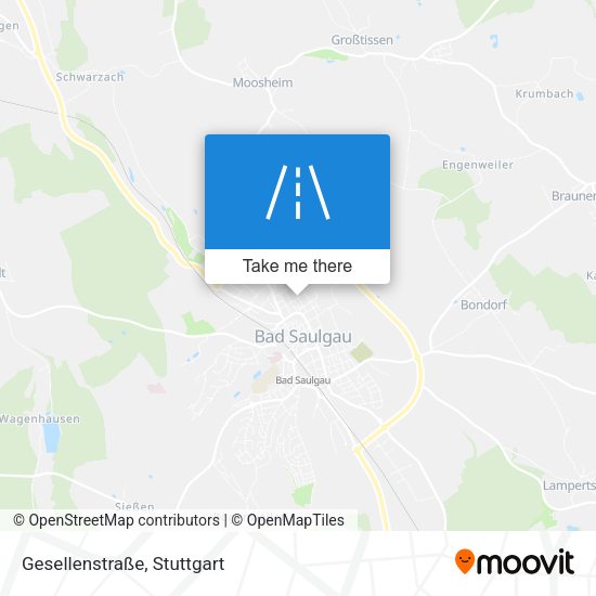 Gesellenstraße map