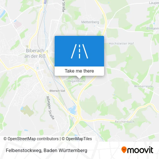 Карта Felbenstockweg