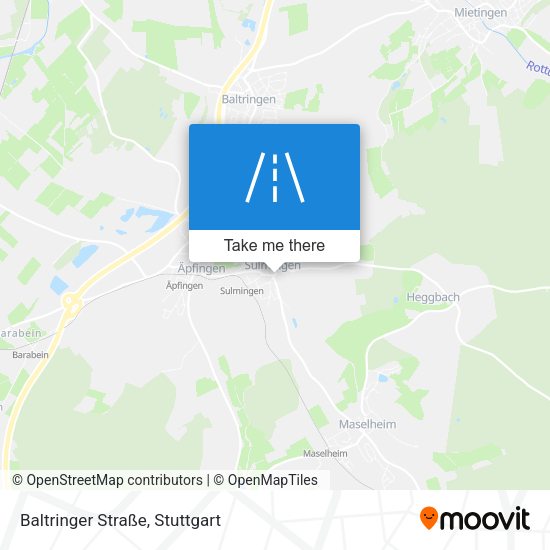Baltringer Straße map