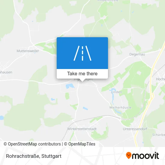 Карта Rohrachstraße