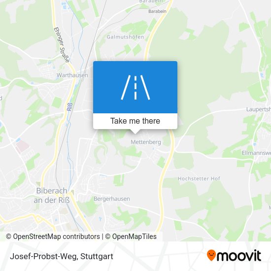 Карта Josef-Probst-Weg