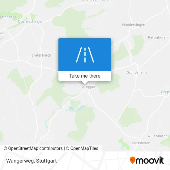 Карта Wangerweg