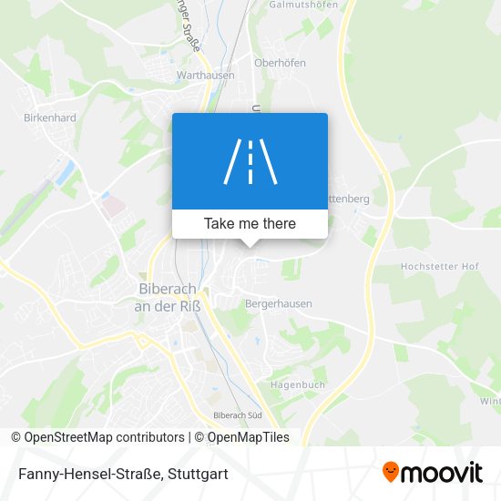 Fanny-Hensel-Straße map