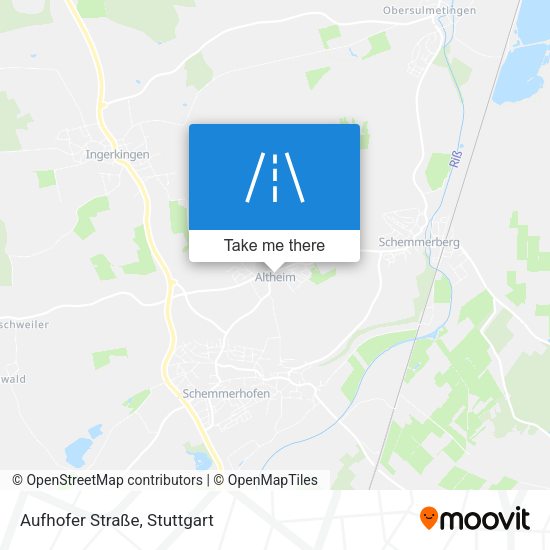 Aufhofer Straße map