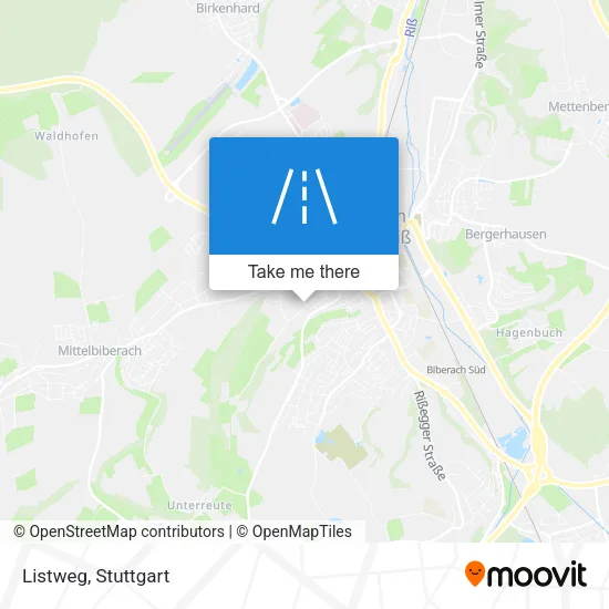 Карта Listweg