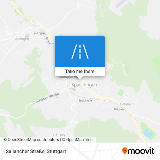 Sallancher Straße map