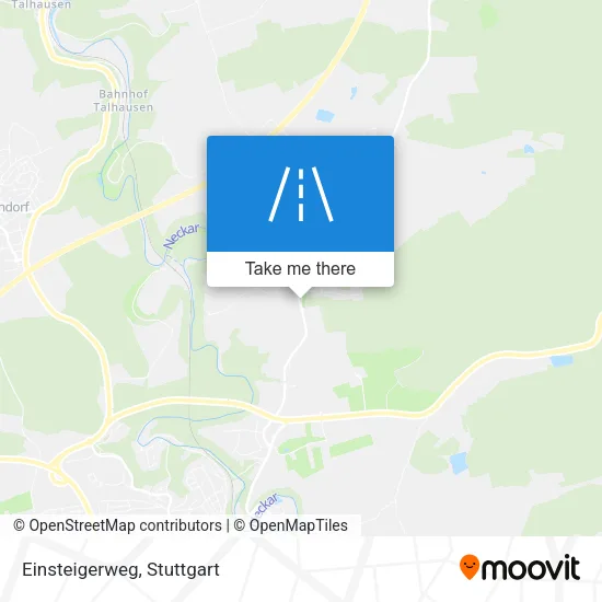 Карта Einsteigerweg