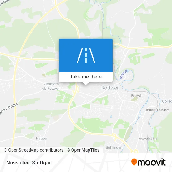 Карта Nussallee