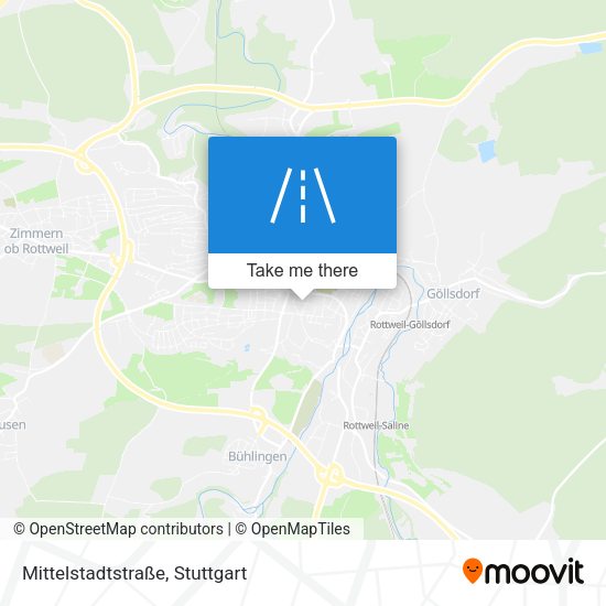 Mittelstadtstraße map